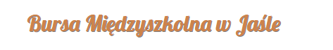 Bursa Międzyszkolna w Jaśle logo